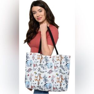 Disney Winnie the Pooh Large Canvas Tote Bag